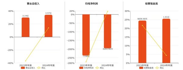 配资门户 梅雁吉祥(600868.SH)：2024年年报净利润为-8281.85万元